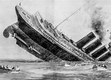 Hundimiento transatlántico Lusitania