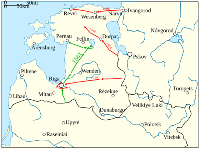 H επίθεση στην Λιβονία