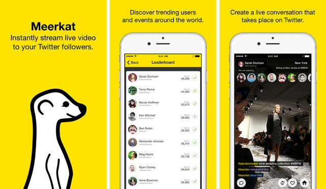 Meerkat, Periscope: Streaming Begins