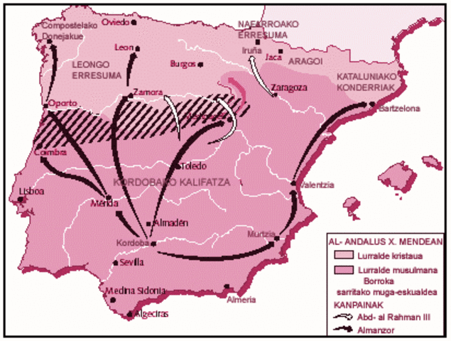 Invasión de los almorávides.