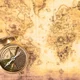 Mapa papel antiguo brujula antigua fondo viajes vintage 104337 4581