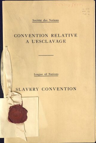 Convención sobre la esclavitud