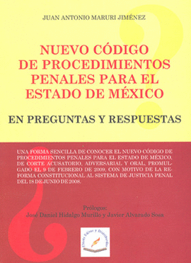 CÓDIGO DE PROCEDIMIENTOS PENALES PARA EL ESTADO DE MÉXICO