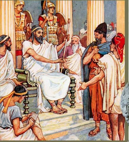 Griegos emplean el arbitraje publico.