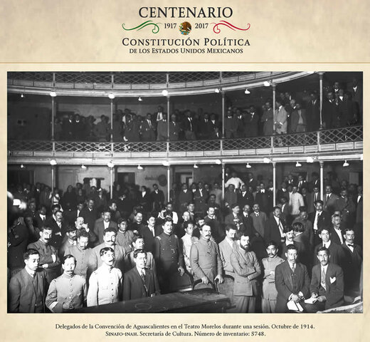 1913 - 1914 - Gobierno de la convención de Aguascalientes