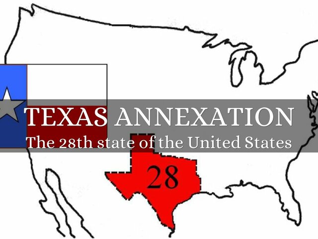 Texas is annexed