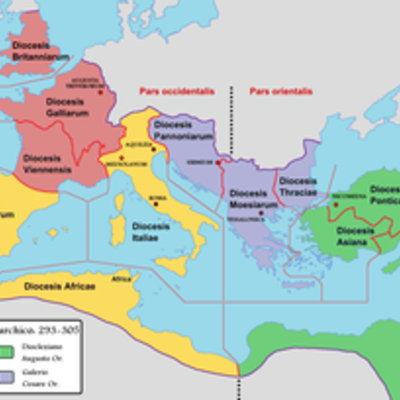 Timeline: Da Diocleziano alla morte di Costantino