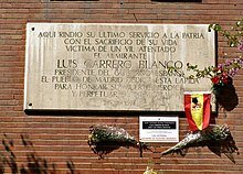 L'ascens de Carrero Blanco