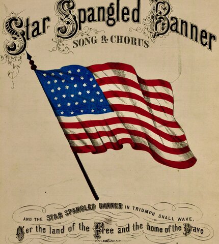 The Adoption of the Star Spangled Banner as the National Anthem
