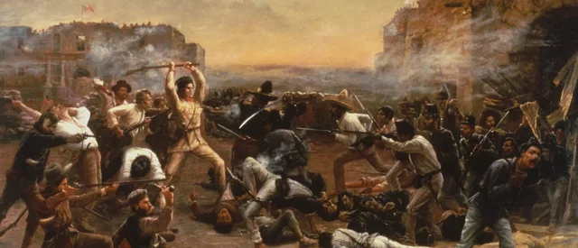 Battle of the Alamo Begins