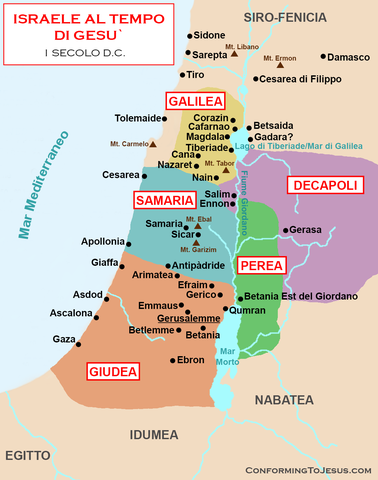 Gesù comincia la sua Missione Mc 1,14-15