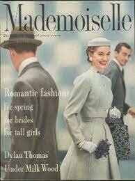 Started working for Mademoiselle magazine