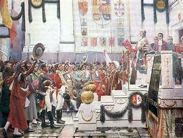 Primera constitución de Cádiz.