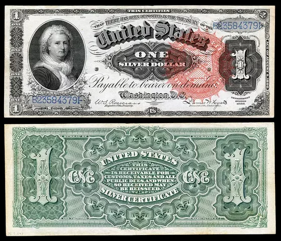 First dollar bill made