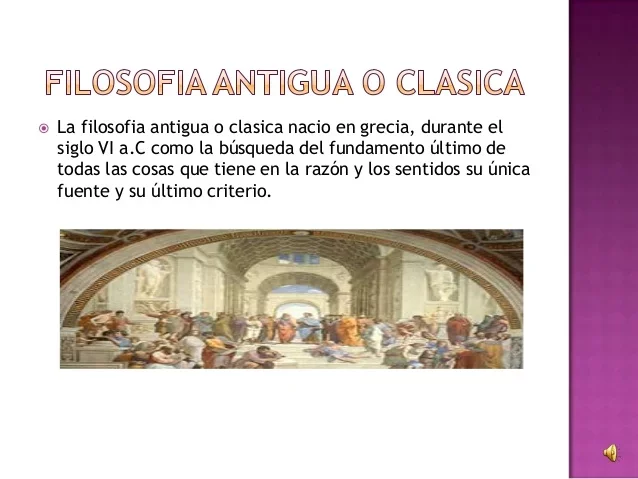 Filosofía clásica (entre el siglo V a. C. y el siglo IV a. C.)