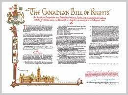 Canadian bill of rights
