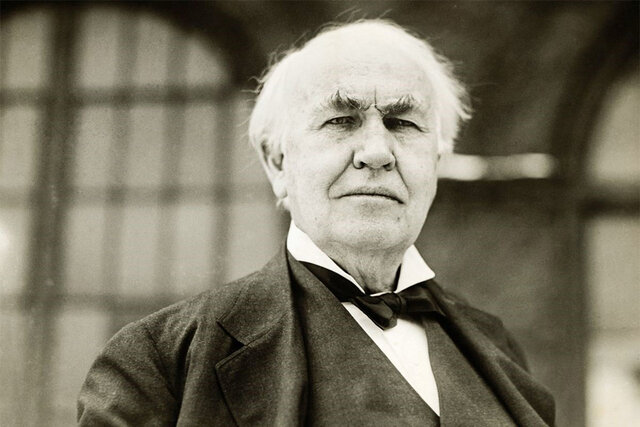 Thomas Edison files his first patent