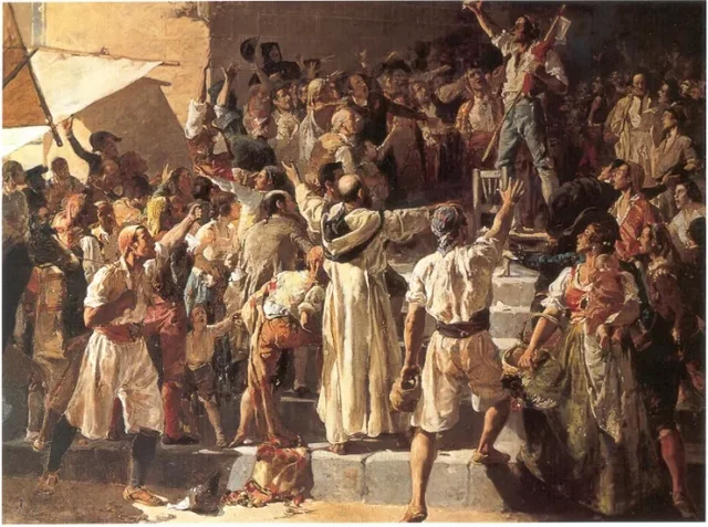 Levantamiento de Valencia contra los franceses.