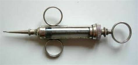 La jeringuilla hipodérmica