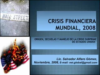 2008 Crisis financiera
