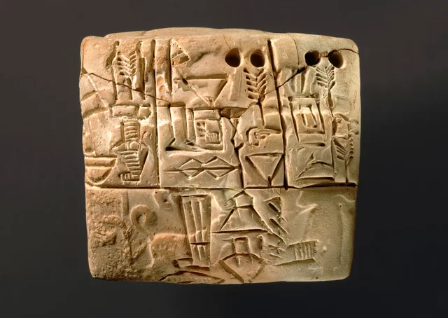 Mesopotamians create cuneiform