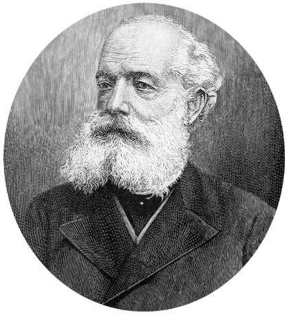 August Kekulé (7 de septiembre de 1829 - 13 de julio de 1896)