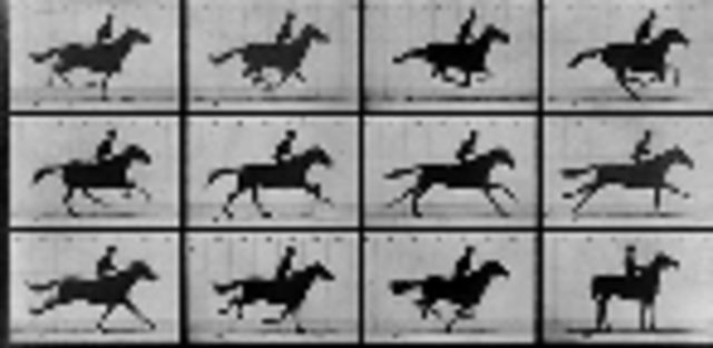 The first action photo was taken.