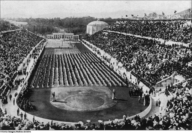 Celebración de los Primeros Juegos Olímpicos.