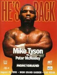 Tyson has his first fight back