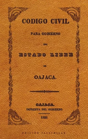 Codigo Civil de Oaxaca