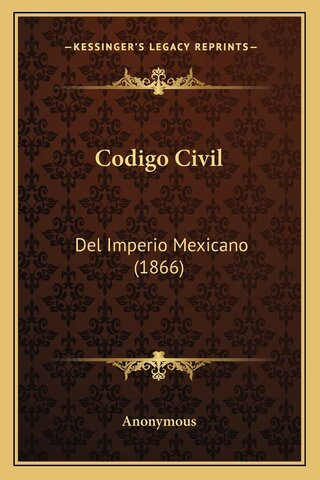 Código Civil del Imperio Mexicano