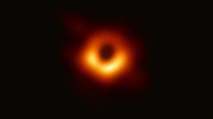 First ever image of a black hole