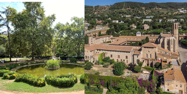 Parque Sta. Amelia, Barrio de Pedralbes