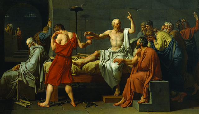 La muerte de Socrates