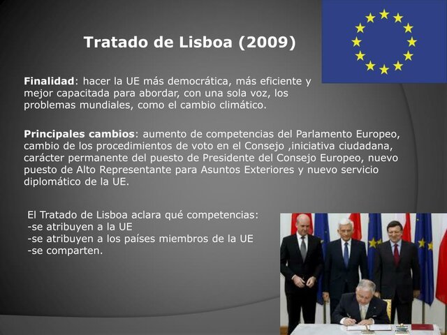 Entra en vigor el tratado de Lisboa