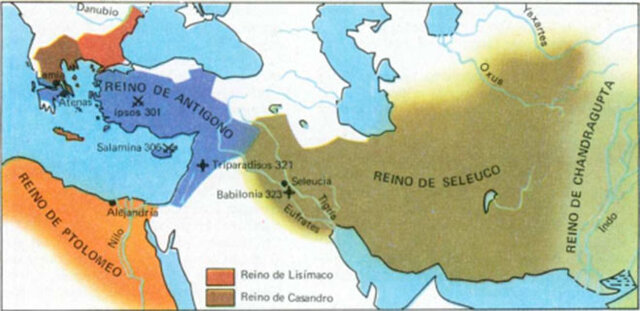 LOS DIADOCOS-LOS EPÍGONOS