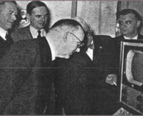 Het eerste tv-programma van philips