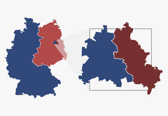 Vest Tyskland blir egen stat