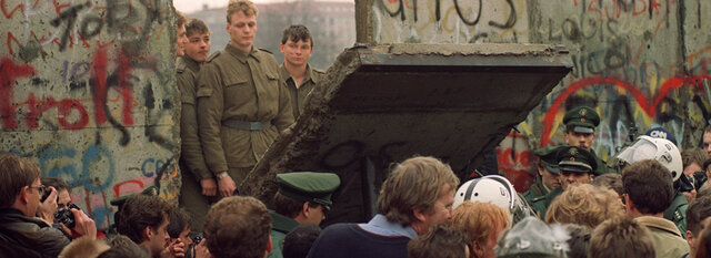 val op berlijnse muur