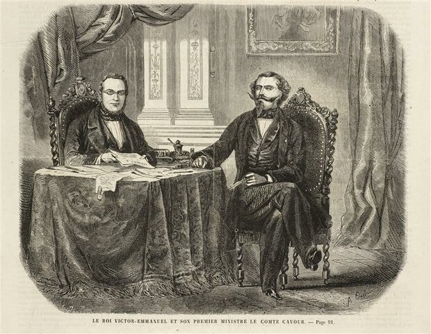 Cavour Premier Ministre