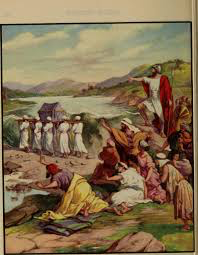 Abraham leads the Israelites to Canaan