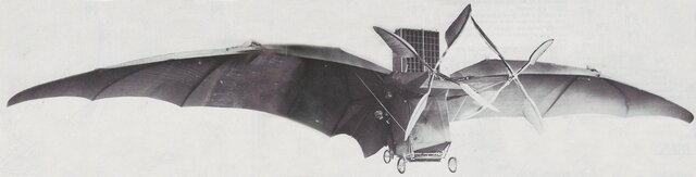 Avión: Clément Ader.