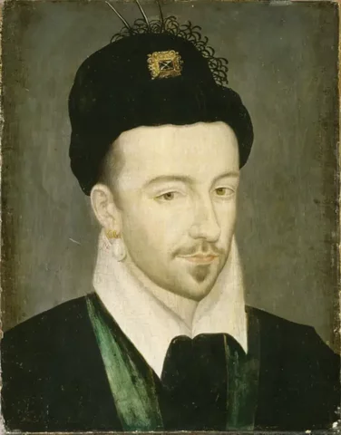 Huile de bois du XVIe siècle représentant Henri III - Musée du château de Versailles