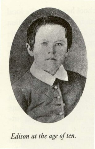 Edison deixa d'anar a l'escola