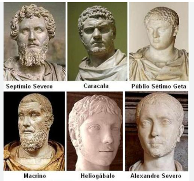 DINASTÍA DE LOS SEVEROS. 195-235 d.C