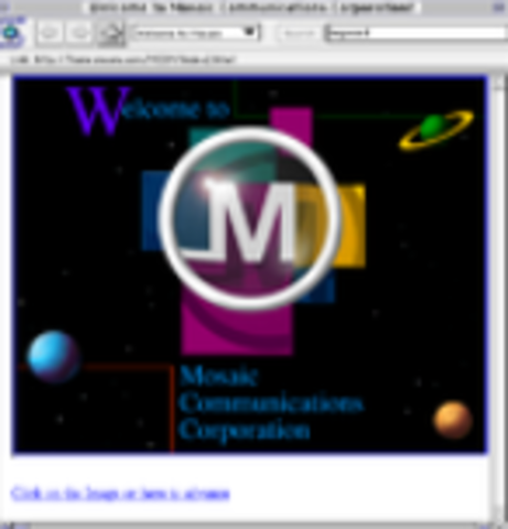1990--MOSAIC, the first web browser is made available