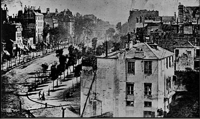 The First Photo Of A Person