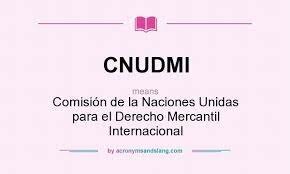 CNUDMI regulación nacional e internacional