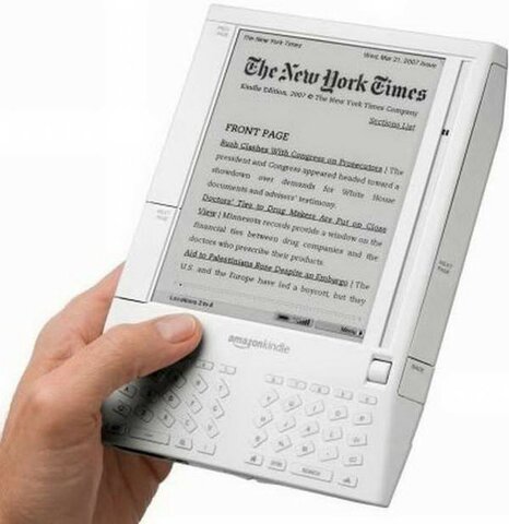 The Amazon Kindle is released