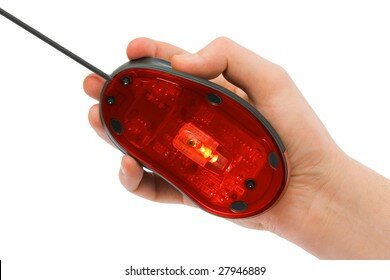 Mouse con laser